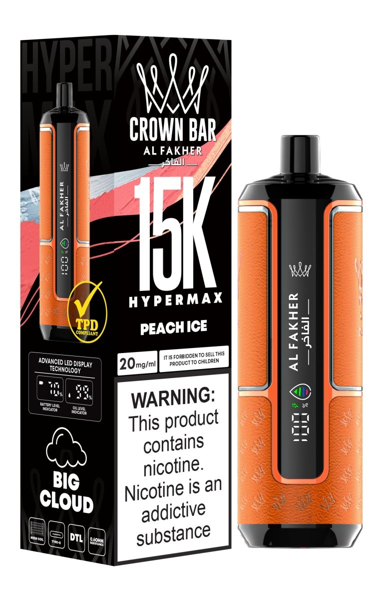 Al Fakher Hypermax 15k Puffs Disposable Vape (Box of 5) - Best Vape Wholesale