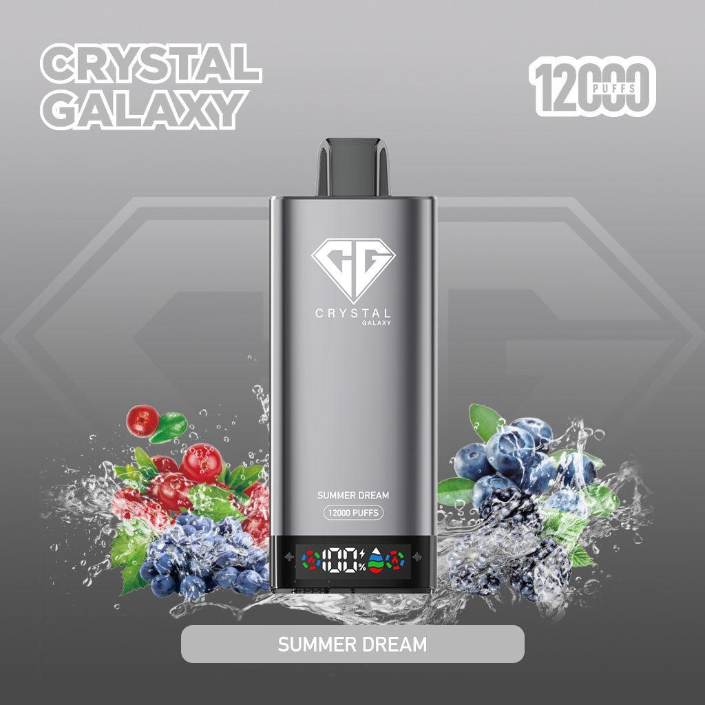 Crystal Galaxy 12000 Disposable Box of 10 - Best Vape Wholesale