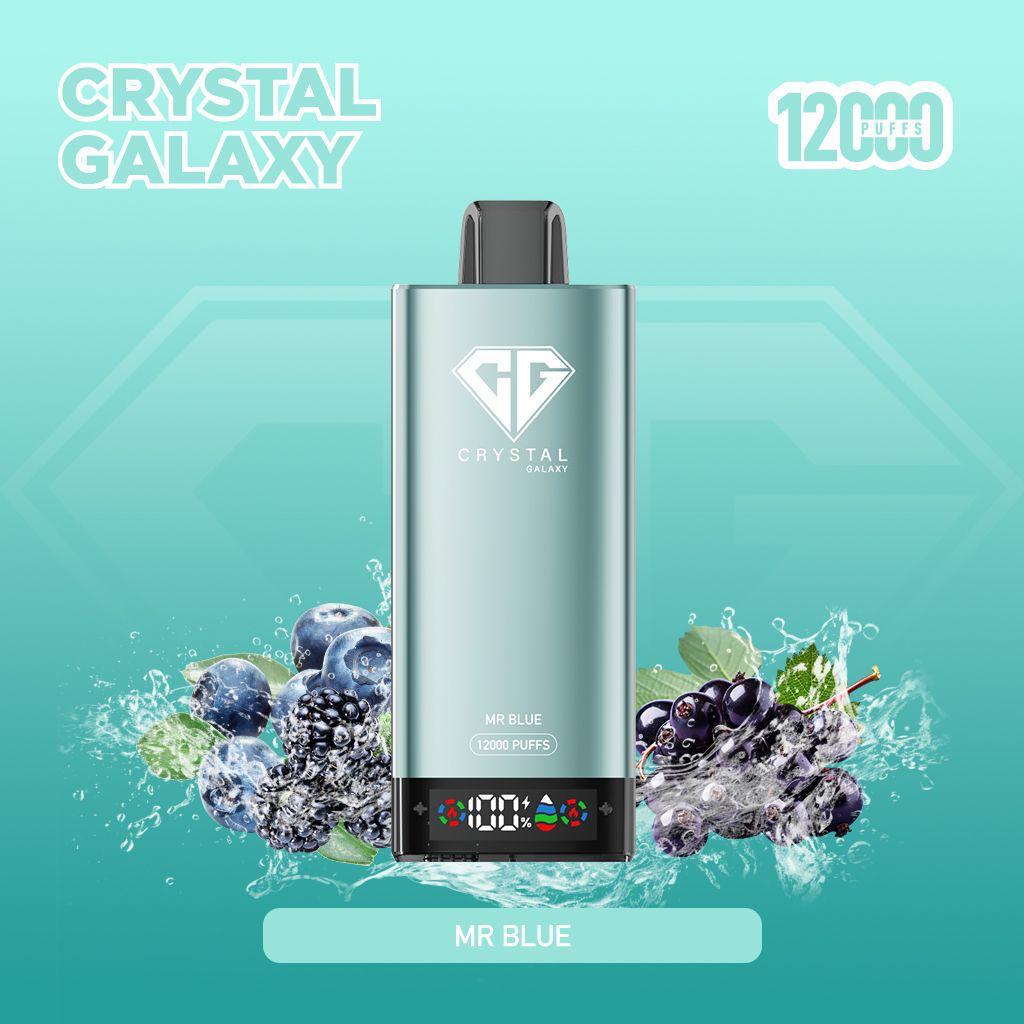 Crystal Galaxy 12000 Disposable Box of 10 - Best Vape Wholesale