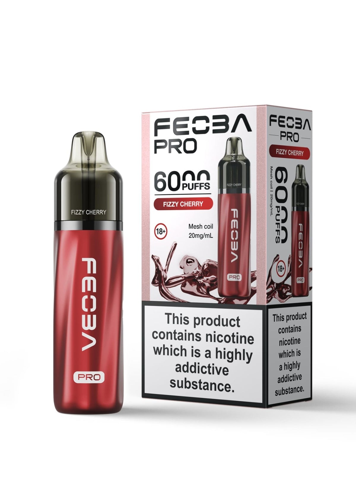 Feoba Pro 6000 Disposable Vape Box of 5 - Best Vape Wholesale