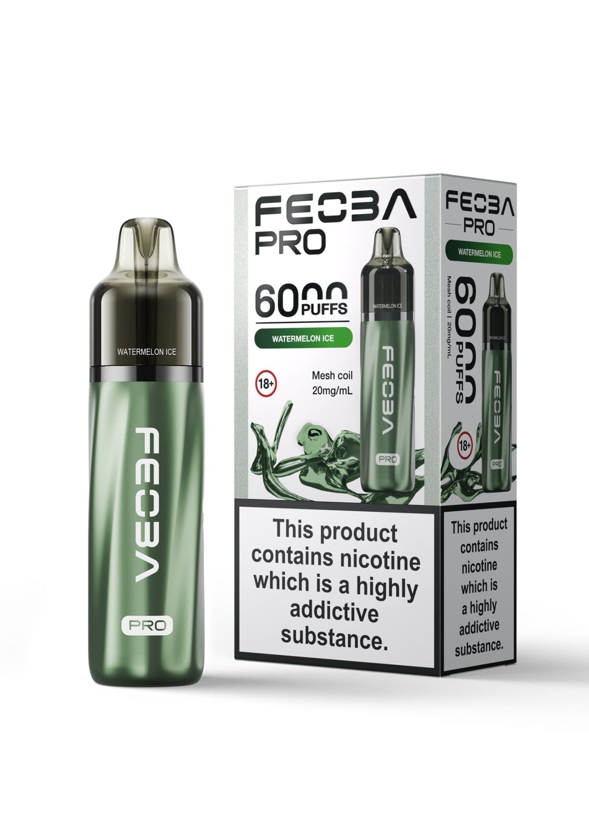 Feoba Pro 6000 Disposable Vape Box of 5 - Best Vape Wholesale