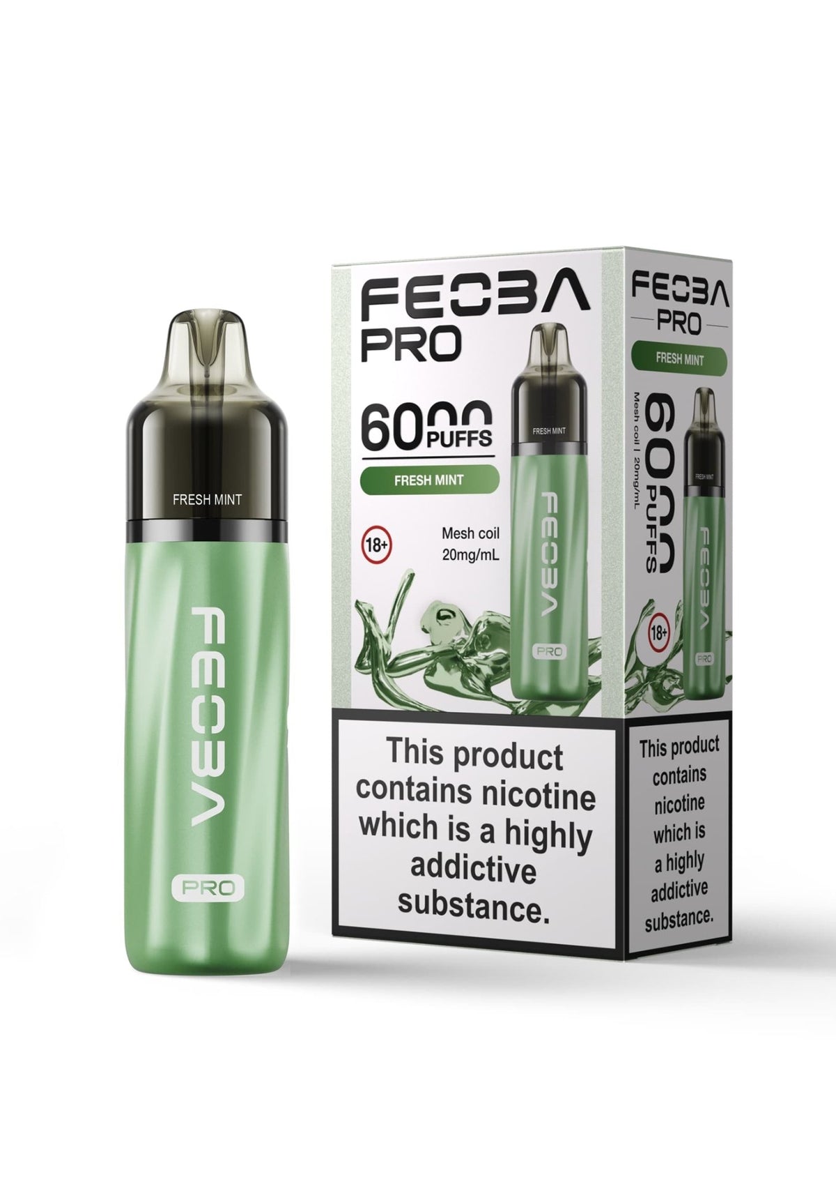 Feoba Pro 6000 Disposable Vape Box of 5 - Best Vape Wholesale