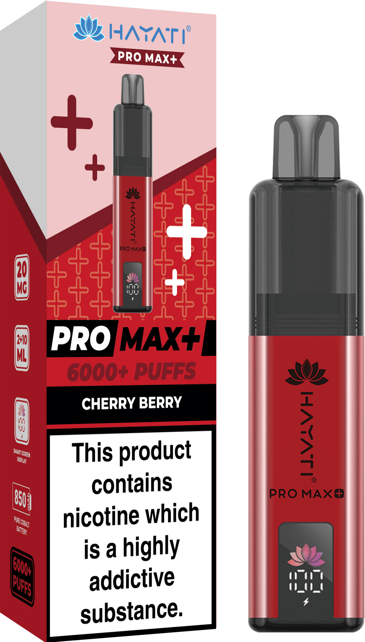 Hayati Pro Max+ 6000 Disposable Vape Box of 10 - Best Vape Wholesale