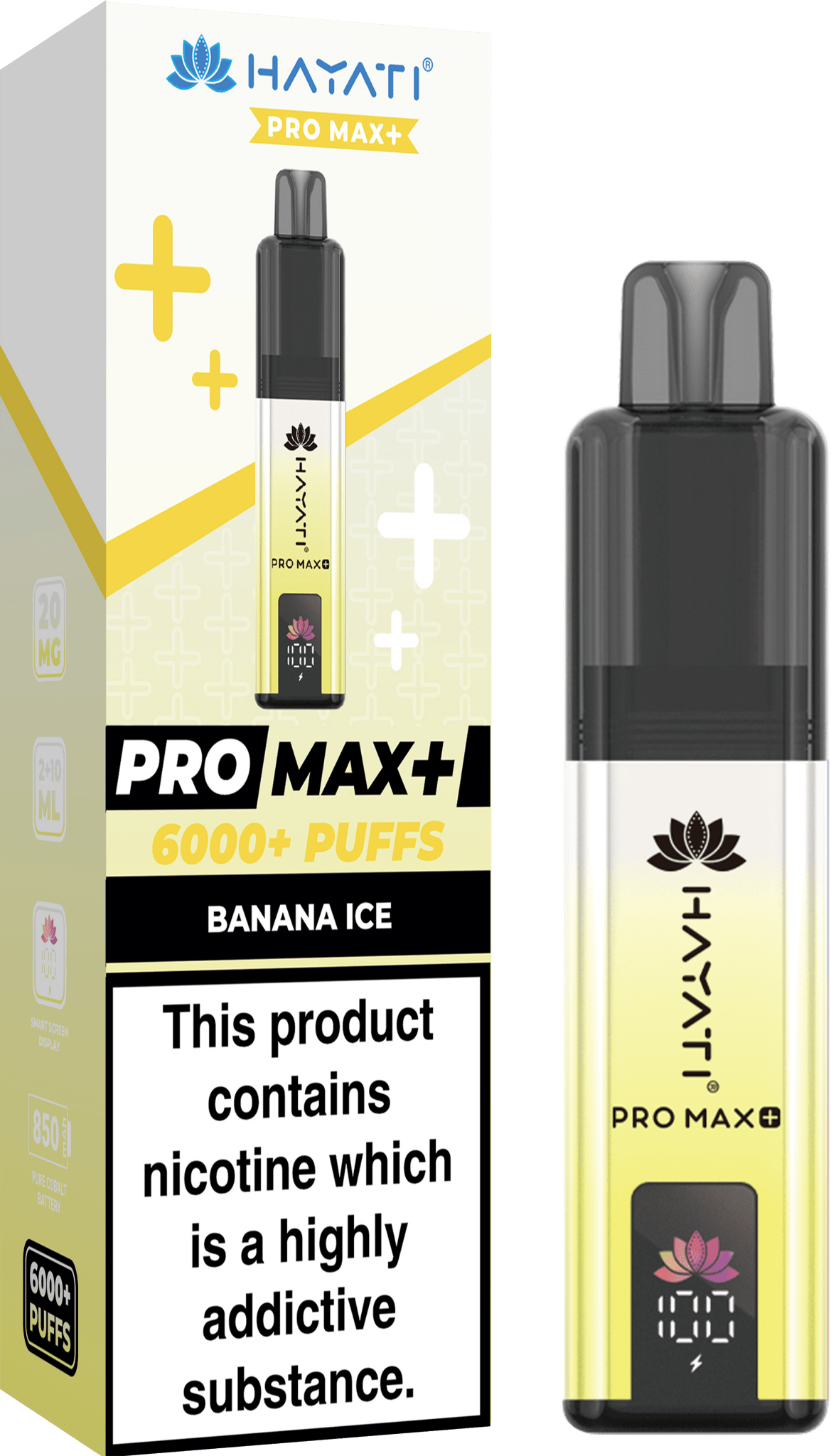 Hayati Pro Max+ 6000 Disposable Vape Box of 10 - Best Vape Wholesale