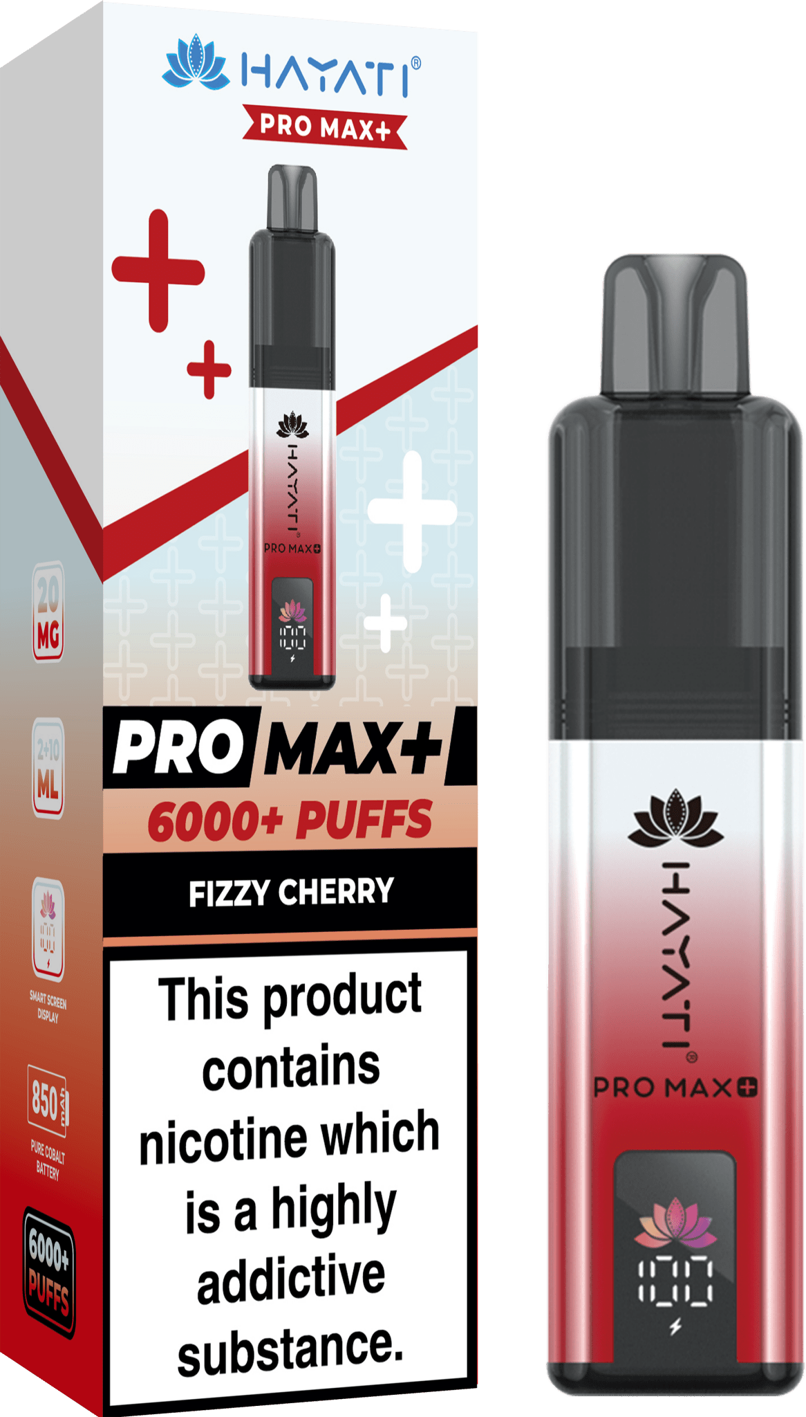 Hayati Pro Max+ 6000 Disposable Vape Box of 10 - Best Vape Wholesale