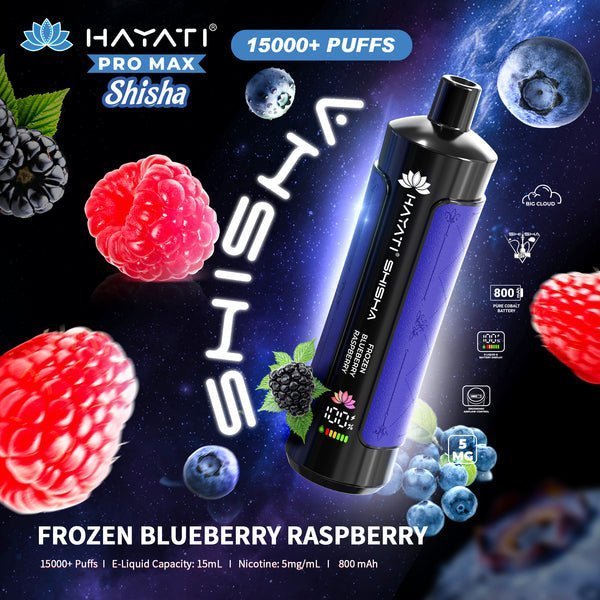 Hayati Pro Max Shisha 15000 Disposable Vape Box of 5 - Best Vape Wholesale