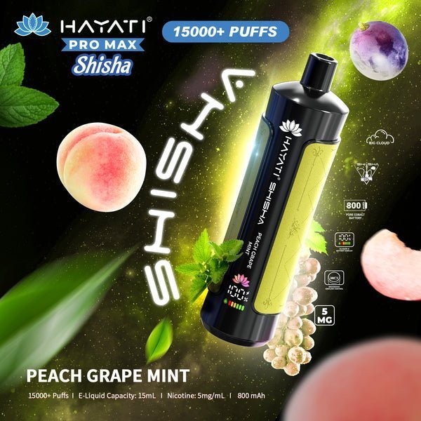 Hayati Pro Max Shisha 15000 Disposable Vape Box of 5 - Best Vape Wholesale