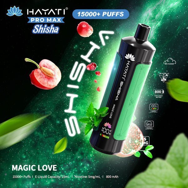 Hayati Pro Max Shisha 15000 Disposable Vape Box of 5 - Best Vape Wholesale