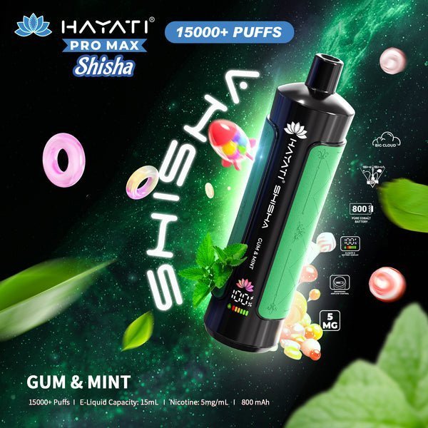 Hayati Pro Max Shisha 15000 Disposable Vape Box of 5 - Best Vape Wholesale