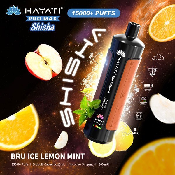 Hayati Pro Max Shisha 15000 Disposable Vape Box of 5 - Best Vape Wholesale