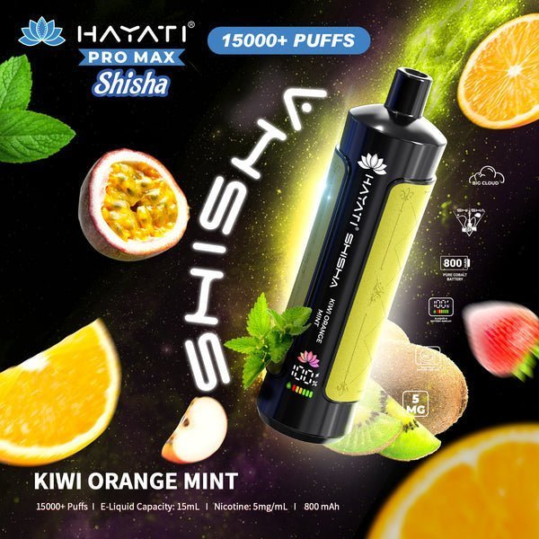 Hayati Pro Max Shisha 15000 Disposable Vape Box of 5 - Best Vape Wholesale