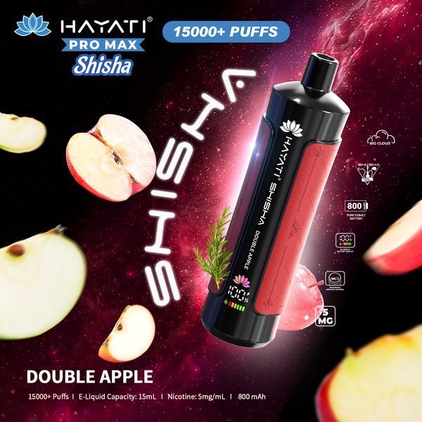 Hayati Pro Max Shisha 15000 Disposable Vape Box of 5 - Best Vape Wholesale