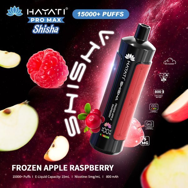 Hayati Pro Max Shisha 15000 Disposable Vape Box of 5 - Best Vape Wholesale