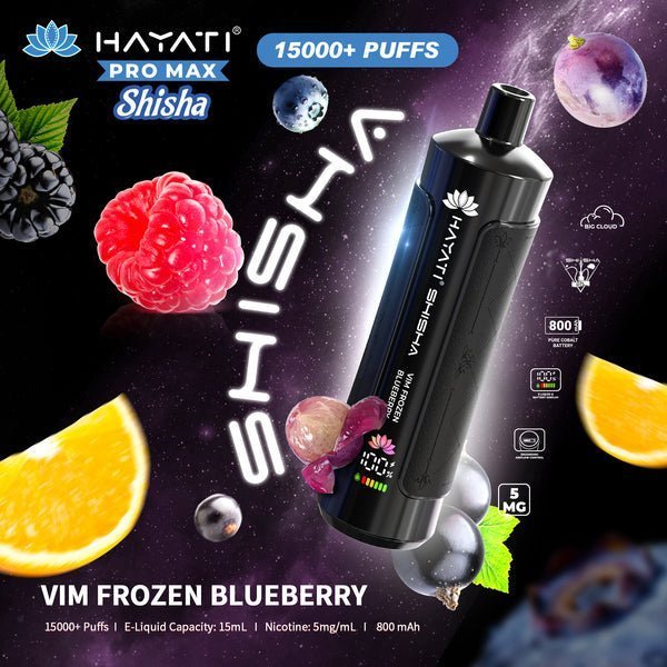 Hayati Pro Max Shisha 15000 Disposable Vape Box of 5 - Best Vape Wholesale