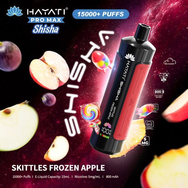 Hayati Pro Max Shisha 15000 Disposable Vape Box of 5 - Best Vape Wholesale