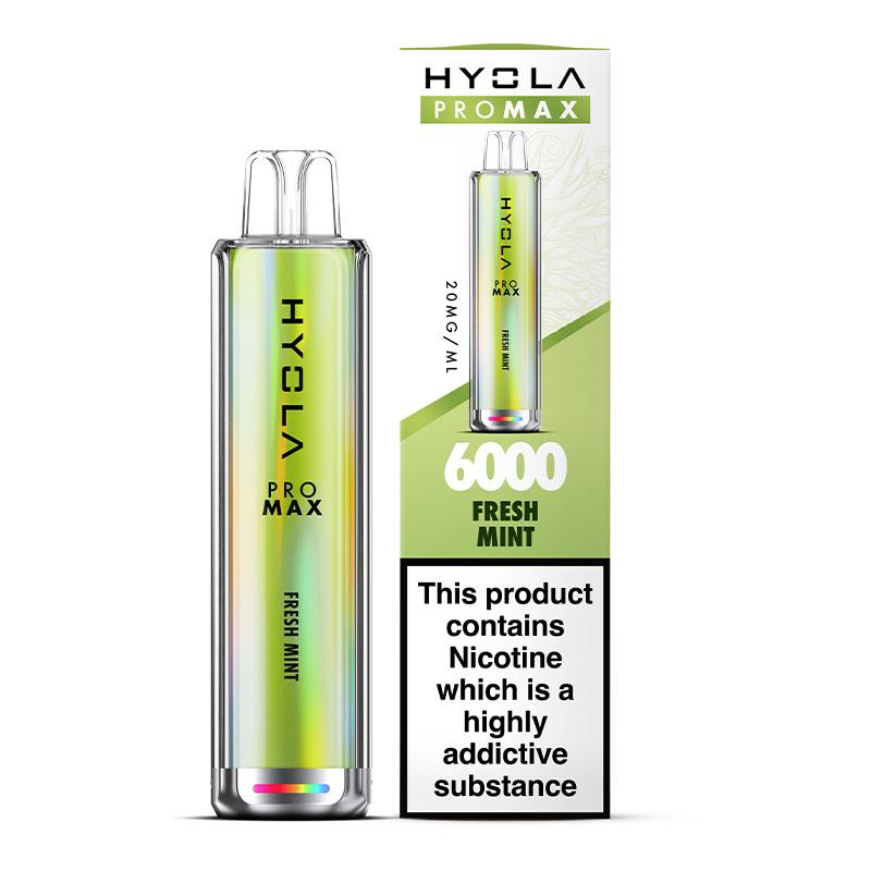 Hyola Pro Max 6000 Disposable Vape Box of 10 - Best Vape Wholesale