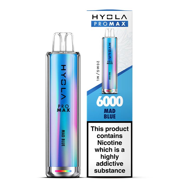 Hyola Pro Max 6000 Disposable Vape Box of 10 - Best Vape Wholesale