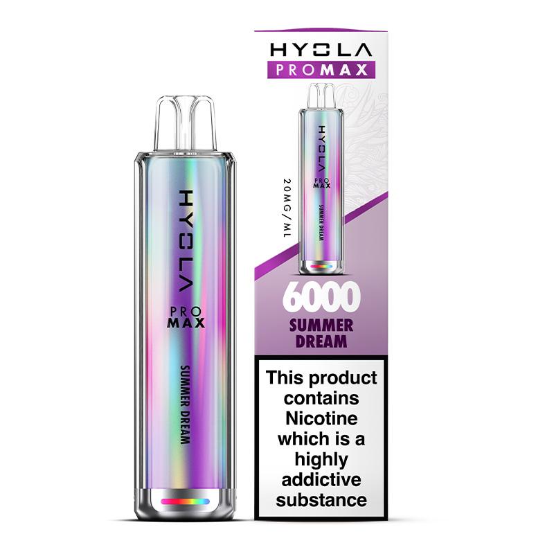 Hyola Pro Max 6000 Disposable Vape Box of 10 - Best Vape Wholesale