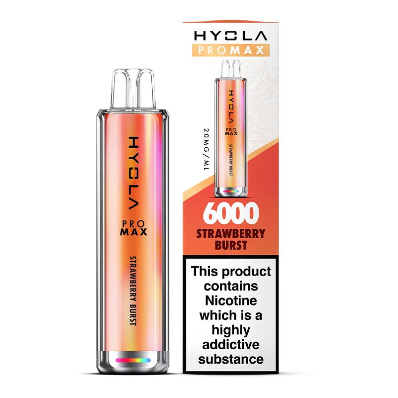 Hyola Pro Max 6000 Disposable Vape Box of 10 - Best Vape Wholesale