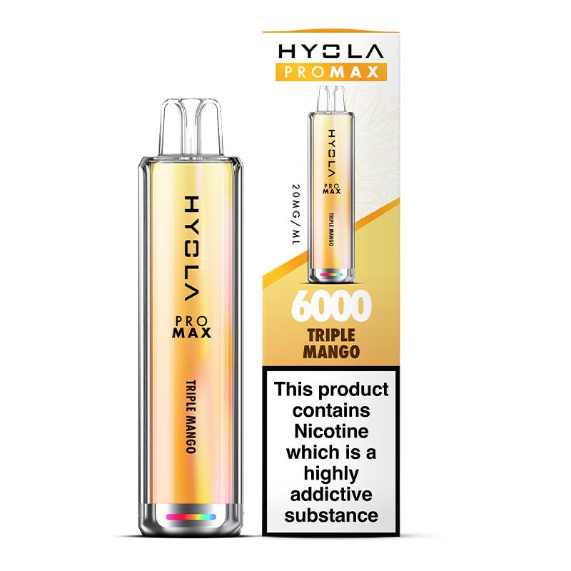 Hyola Pro Max 6000 Disposable Vape Box of 10 - Best Vape Wholesale