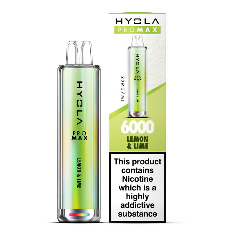 Hyola Pro Max 6000 Disposable Vape Box of 10 - Best Vape Wholesale