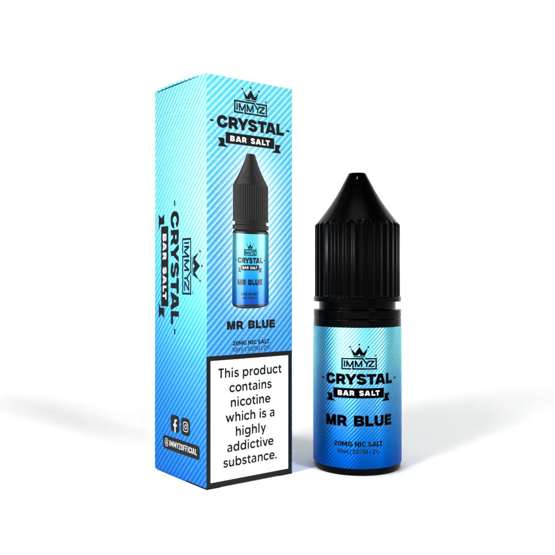 IMMYZ Crystal Bar Nic Salt 10ml E-liquid Pack of 10 - Best Vape Wholesale