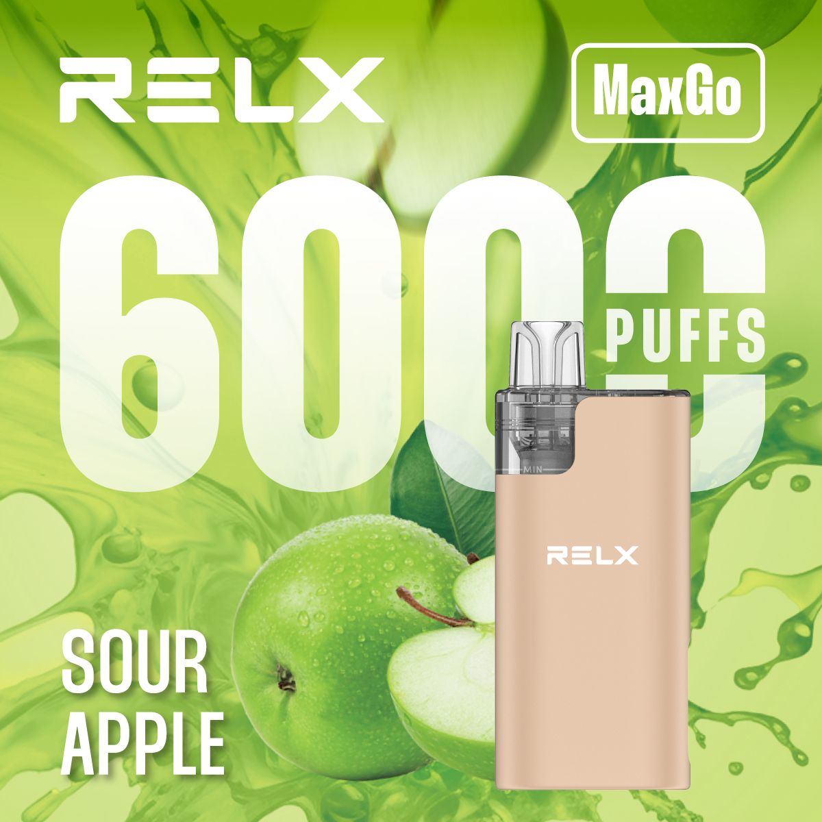 Relx Max Go 6000 Disposable Vape Box of 5 - Best Vape Wholesale