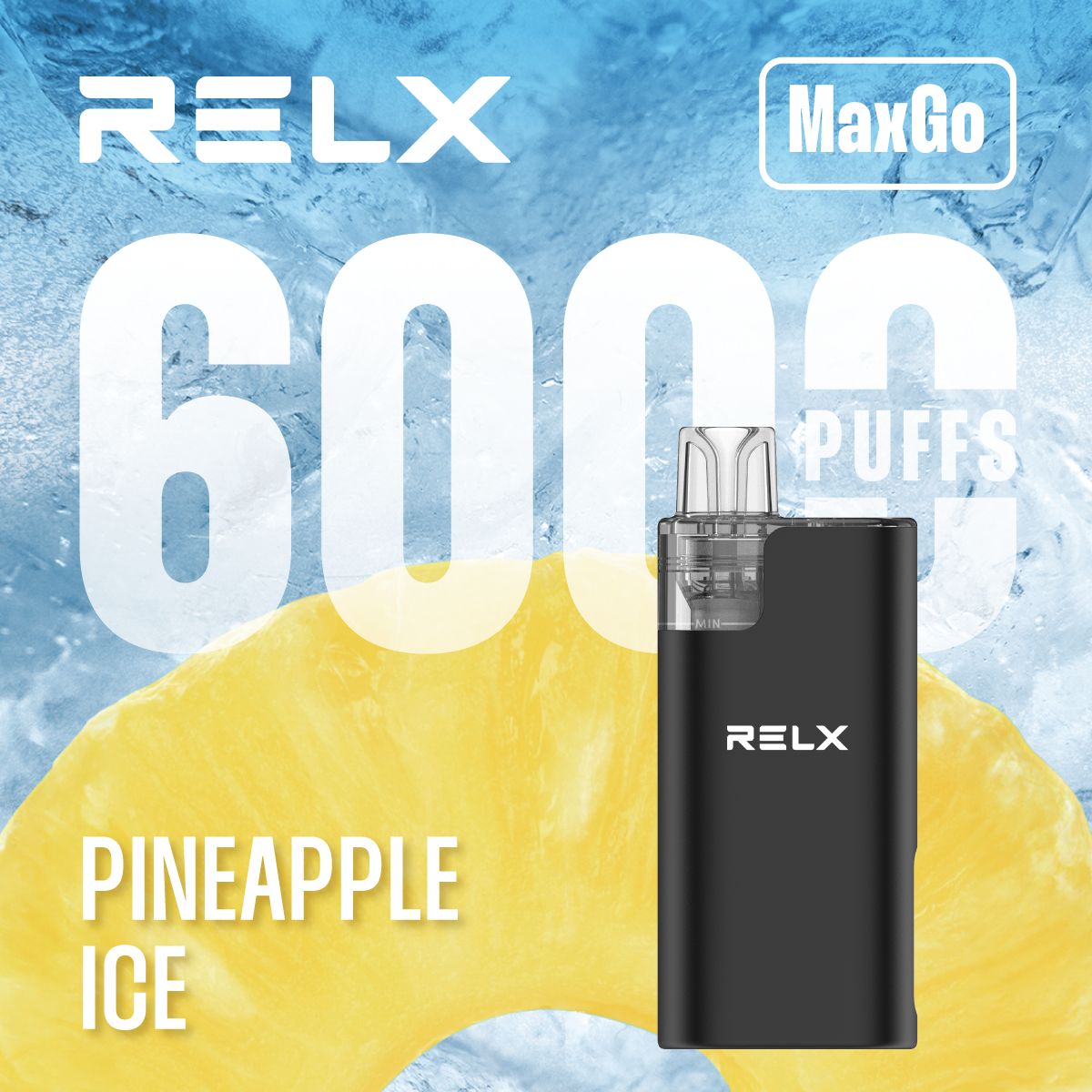 Relx Max Go 6000 Disposable Vape Box of 5 - Best Vape Wholesale