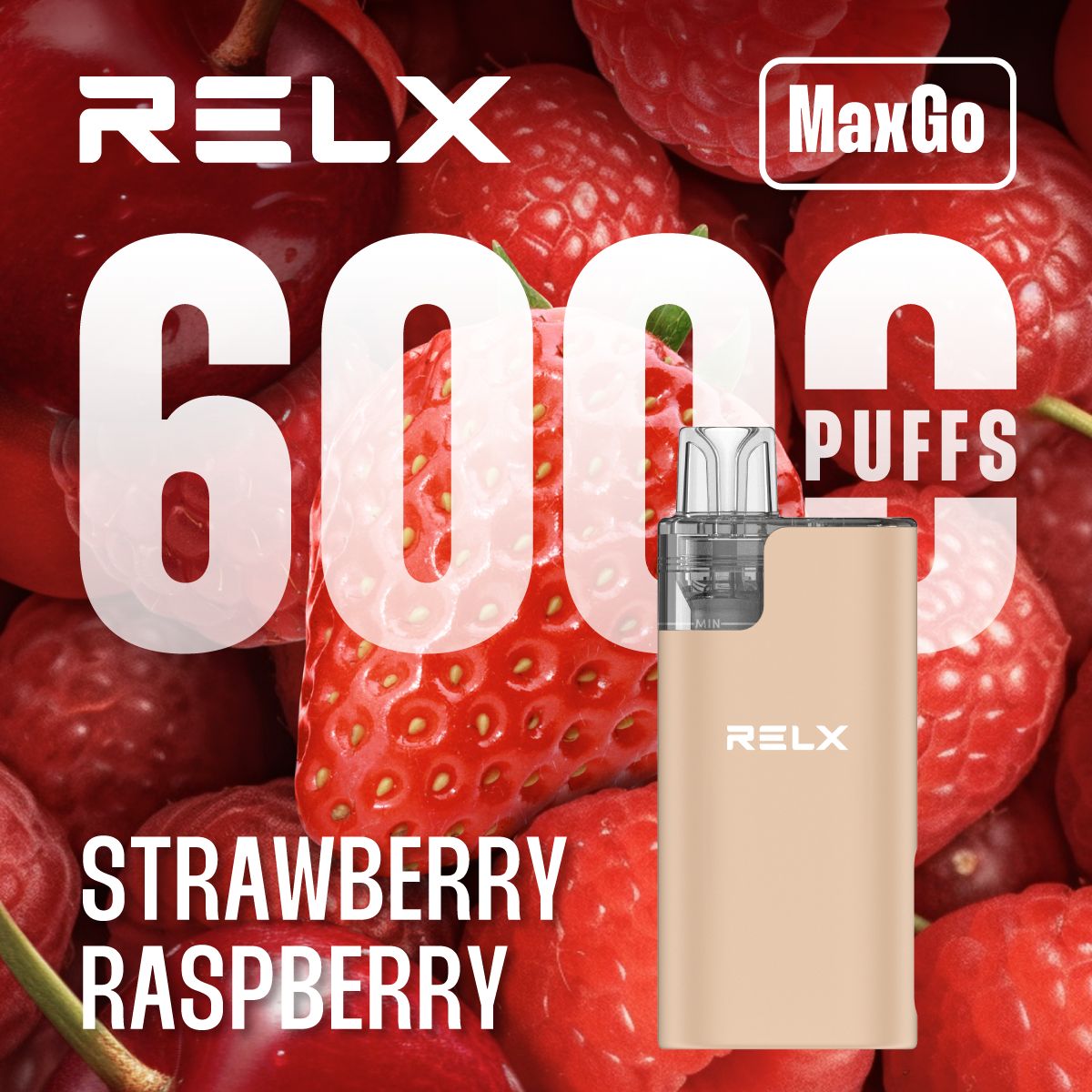 Relx Max Go 6000 Disposable Vape Box of 5 - Best Vape Wholesale