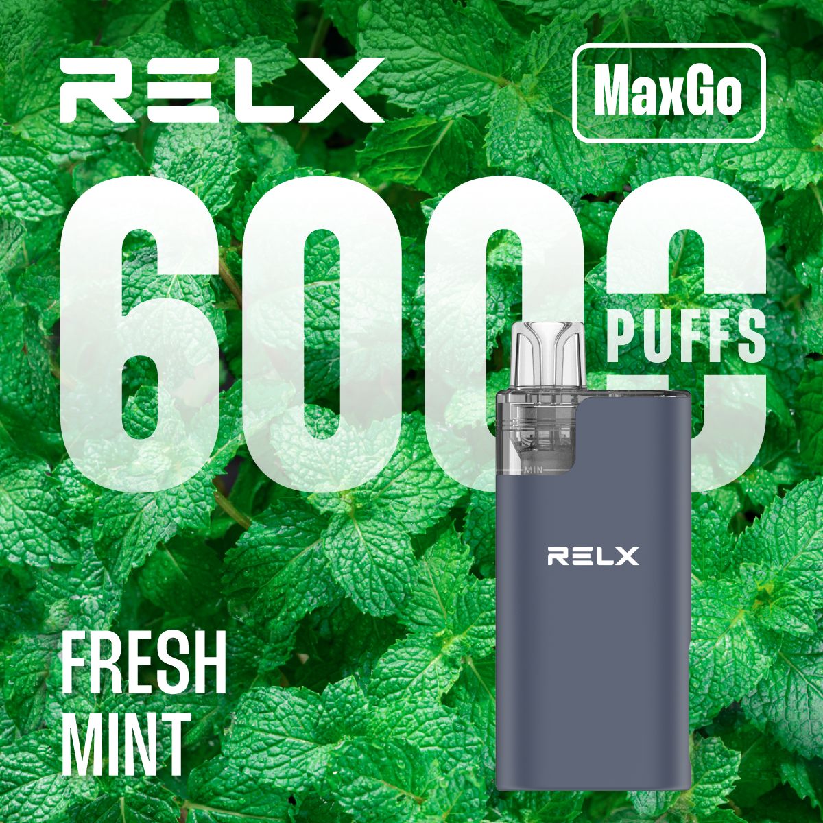 Relx Max Go 6000 Disposable Vape Box of 5 - Best Vape Wholesale