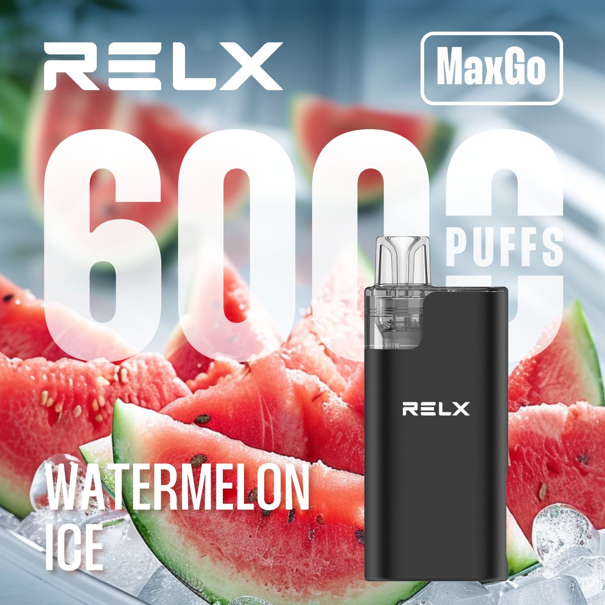 Relx Max Go 6000 Disposable Vape Box of 5 - Best Vape Wholesale