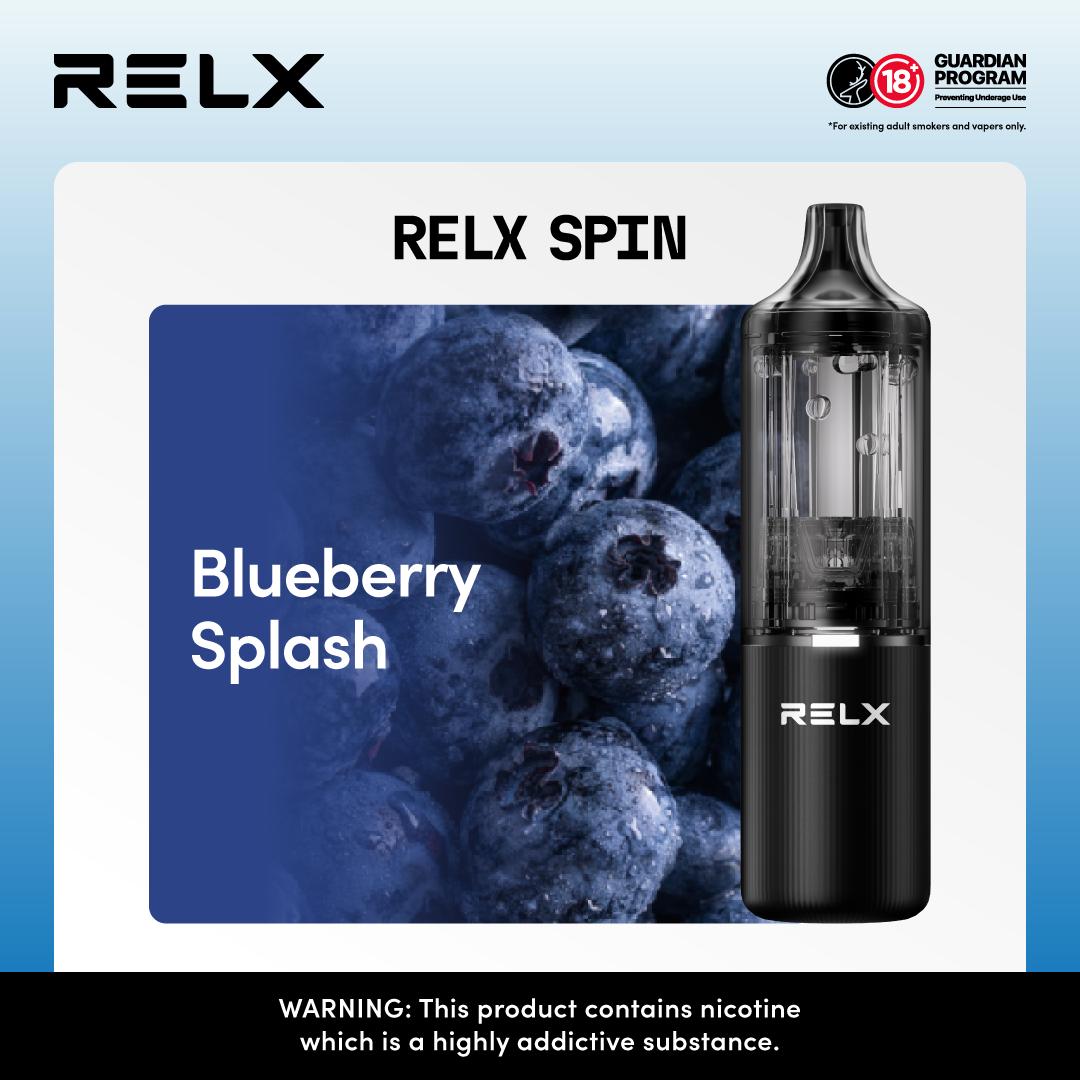 Relx Spin 4000 Puffs Disposable Vape Pod Kit Device - Best Vape Wholesale