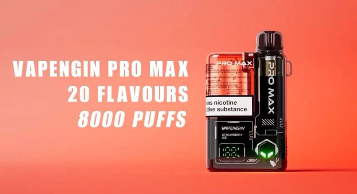 Vapengin Pro Max 8000 Disposable Vape Box of 10 - Best Vape Wholesale