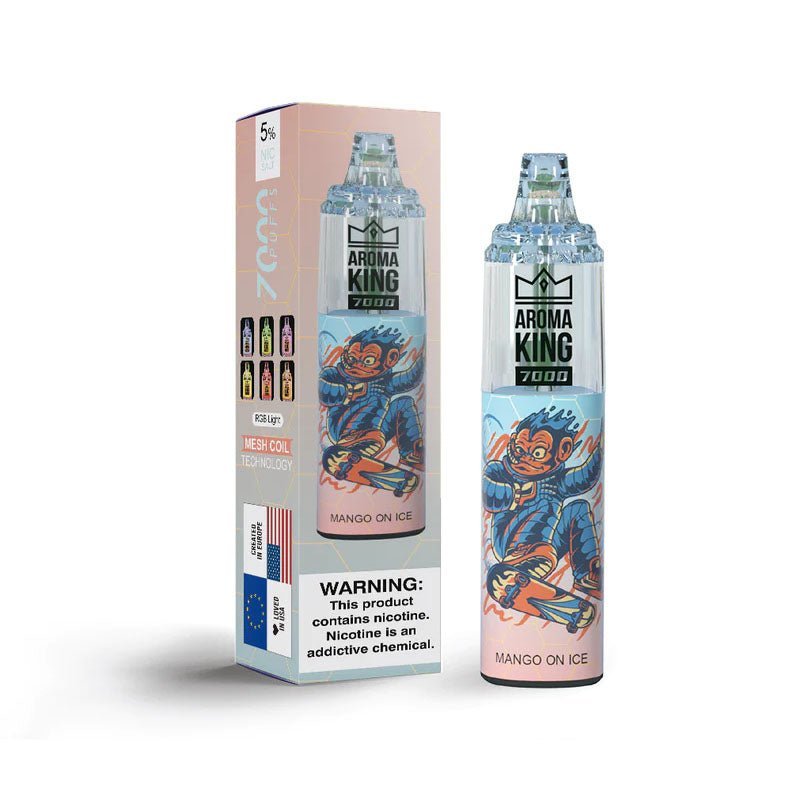 Aroma King 7000 | 20Mg Disposable Vape Pod | 10 Pack - Best Vape Wholesale