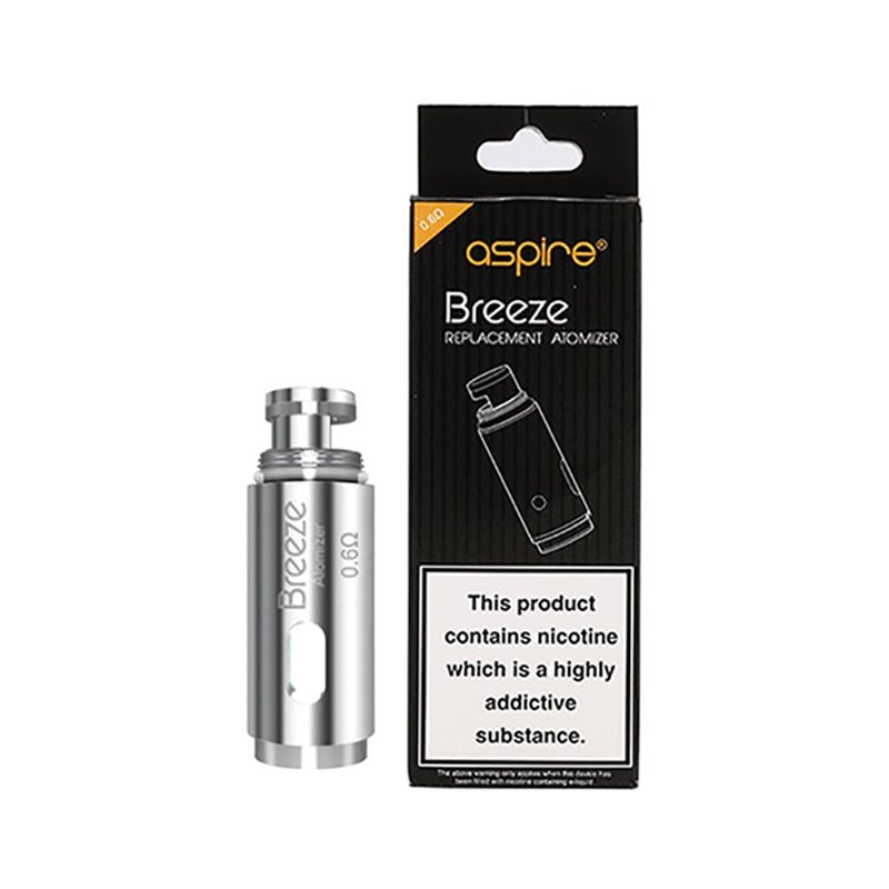 ASPIRE - BREEZE - COILS - Best Vape Wholesale