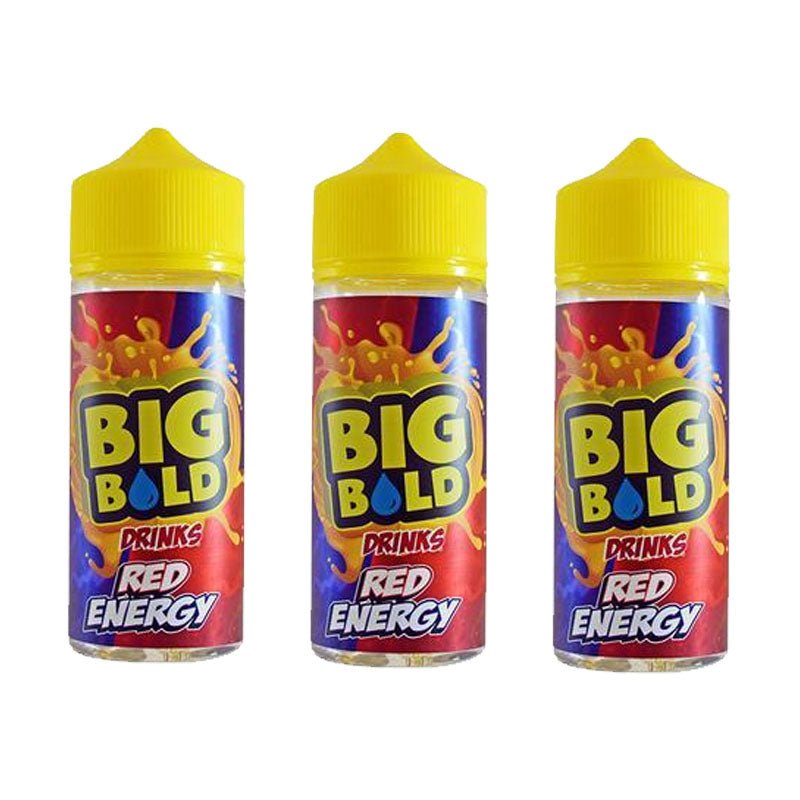 Big Bold Drinks Red Energy 100ML Shortfill - Best Vape Wholesale