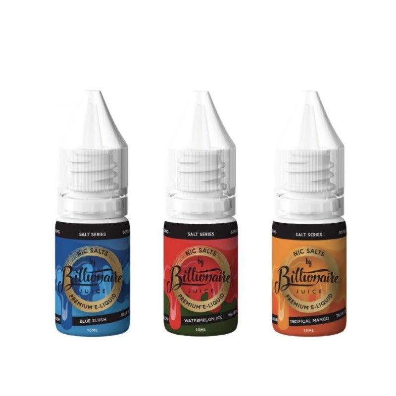 Billonaire Juice 10ml Nic Salt (Pack of 10) - Best Vape Wholesale