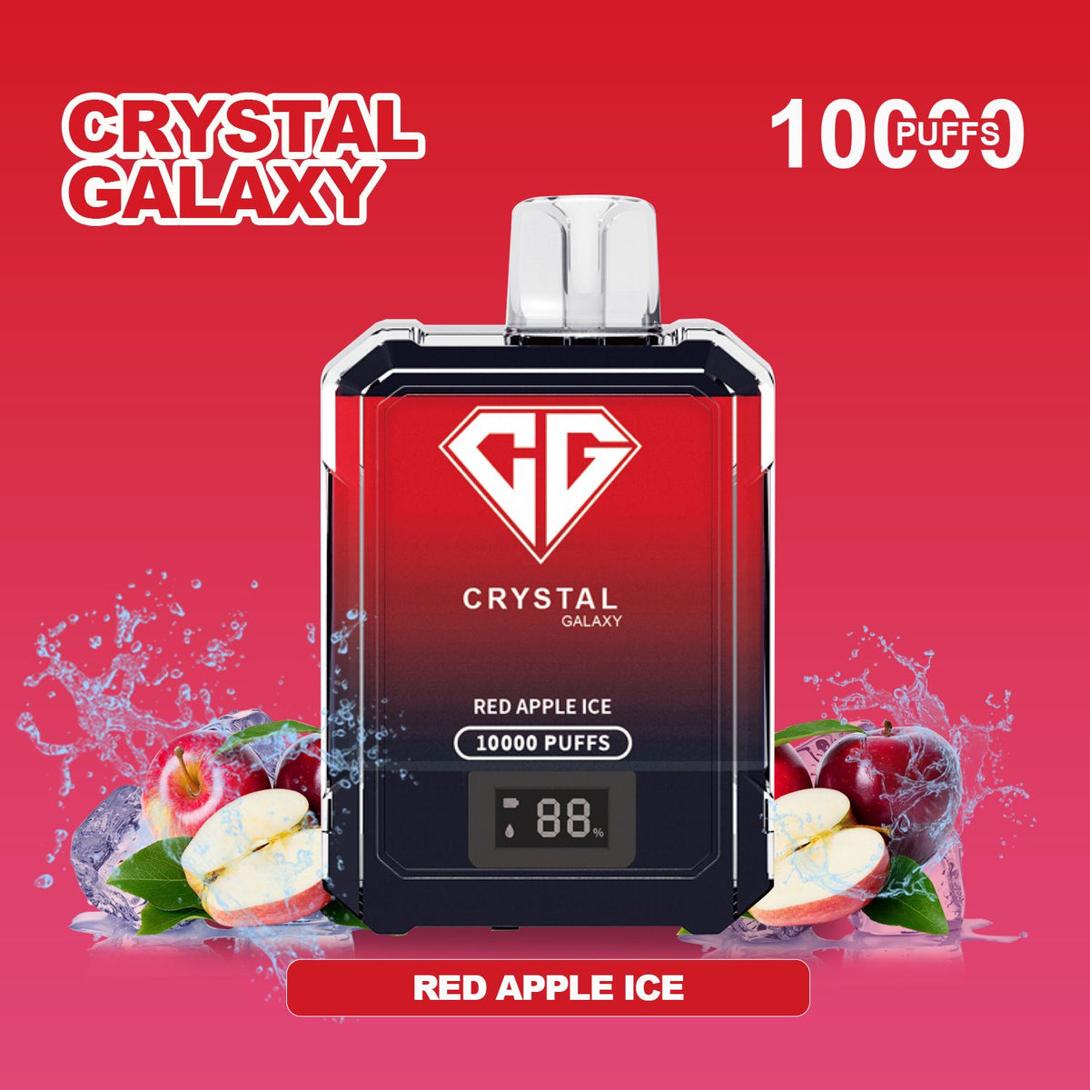 Crystal Galaxy 10000 Puffs Disposable Vape Box of 10 - Best Vape Wholesale