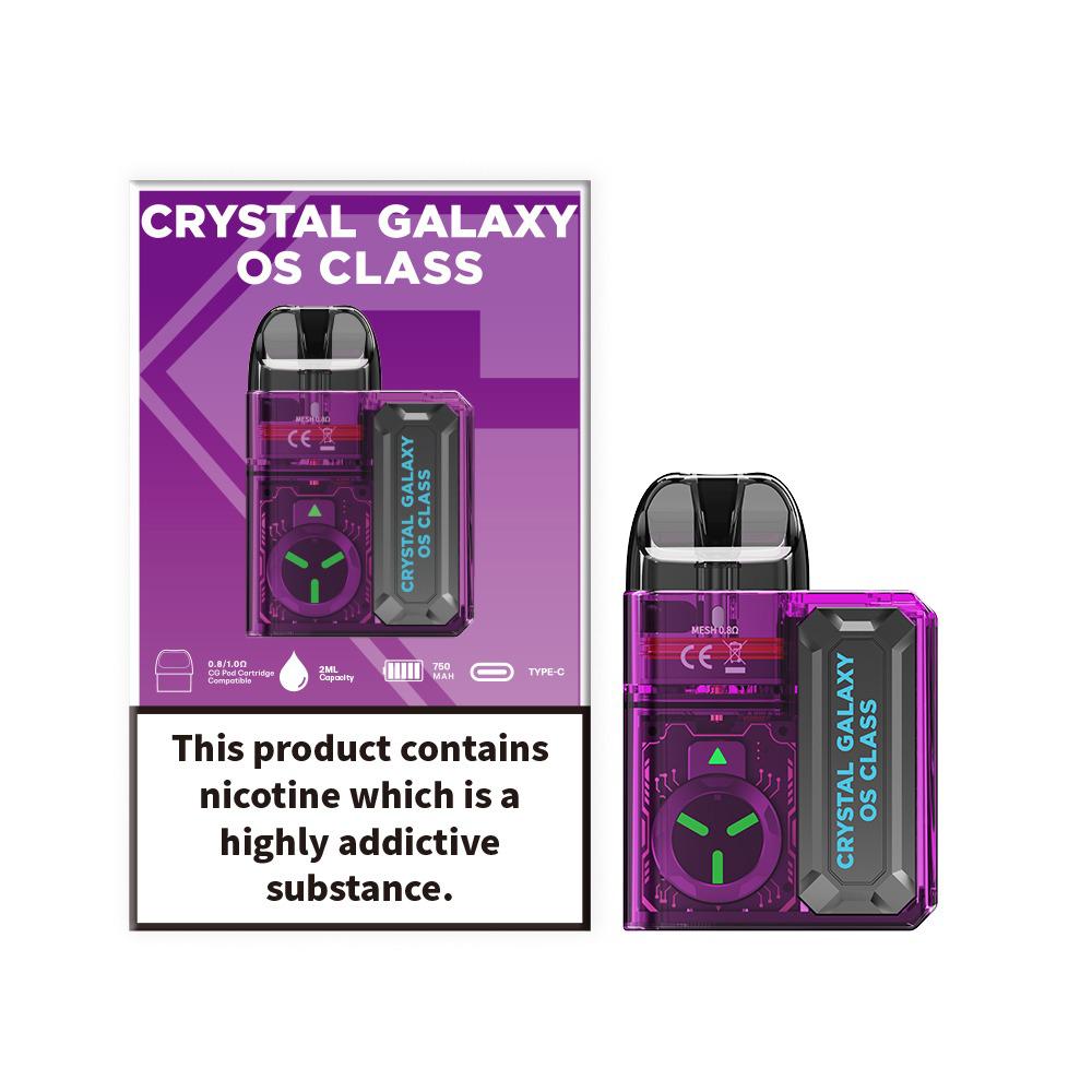 Crystal Galaxy Os Class Pod System Kit - Best Vape Wholesale