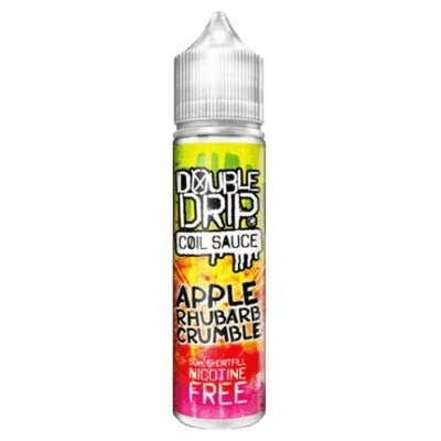 Double Drip 50ml Shortfill-Apple&Rhubarb-vapeukwholesale