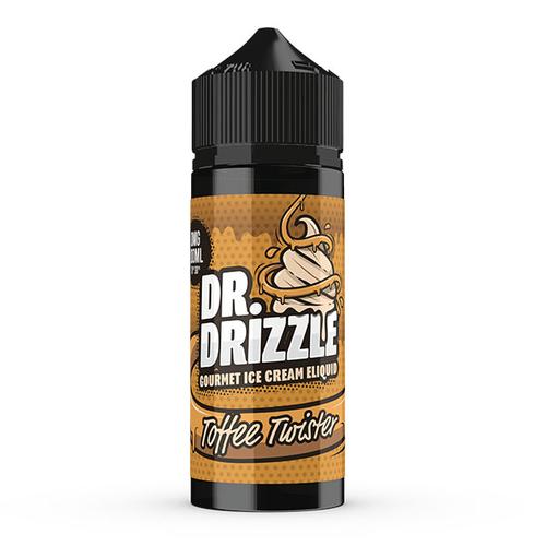 Dr Drizzle 100ml Shortfill-Toffee Twister-vapeukwholesale