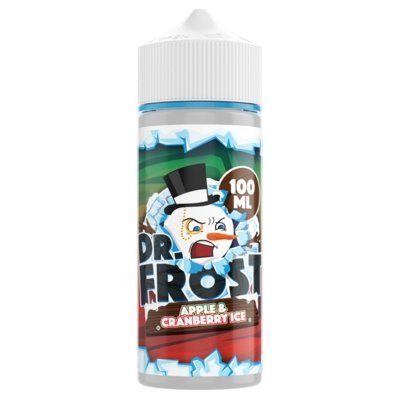Dr Frost 100ml Shortfill-Apple Cranberry Ice-vapeukwholesale