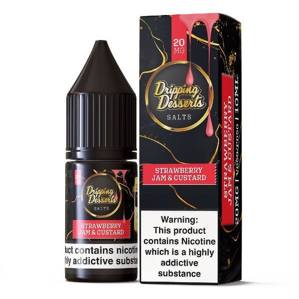 Dripping Dessert Nic Salts 10ml - Box of 10 - Best Vape Wholesale