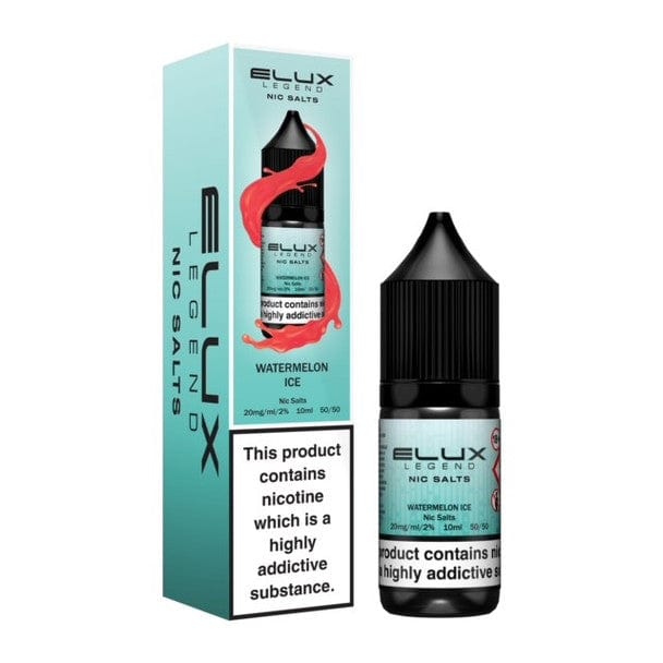 Elux Legend Nic Salts - 10ml E-liquids - Box of 10 - Best Vape Wholesale