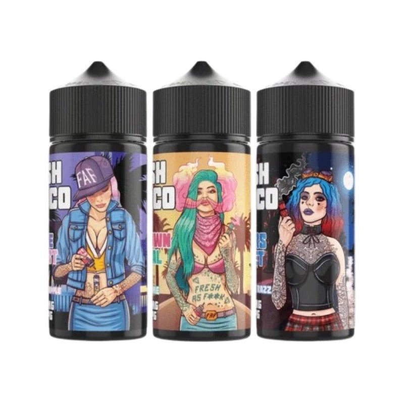 Fresh Vape Co 100ml Shortfill - Best Vape Wholesale