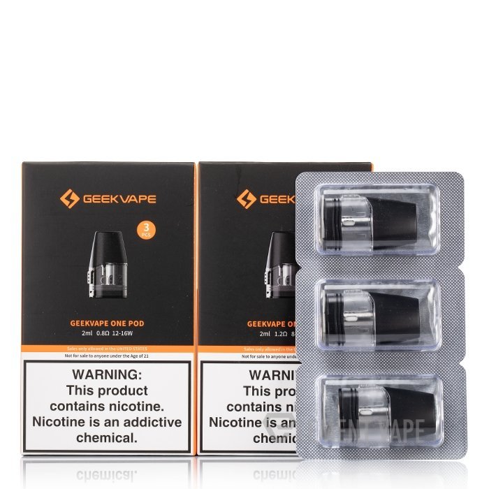 GeekVape Aegis One Pods 2ML-Pack of 3 - Best Vape Wholesale