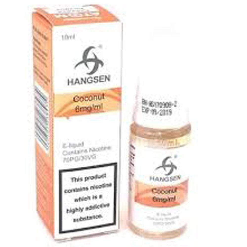 Hangsen - Coconut - 10ml (Pack of 10) - Best Vape Wholesale