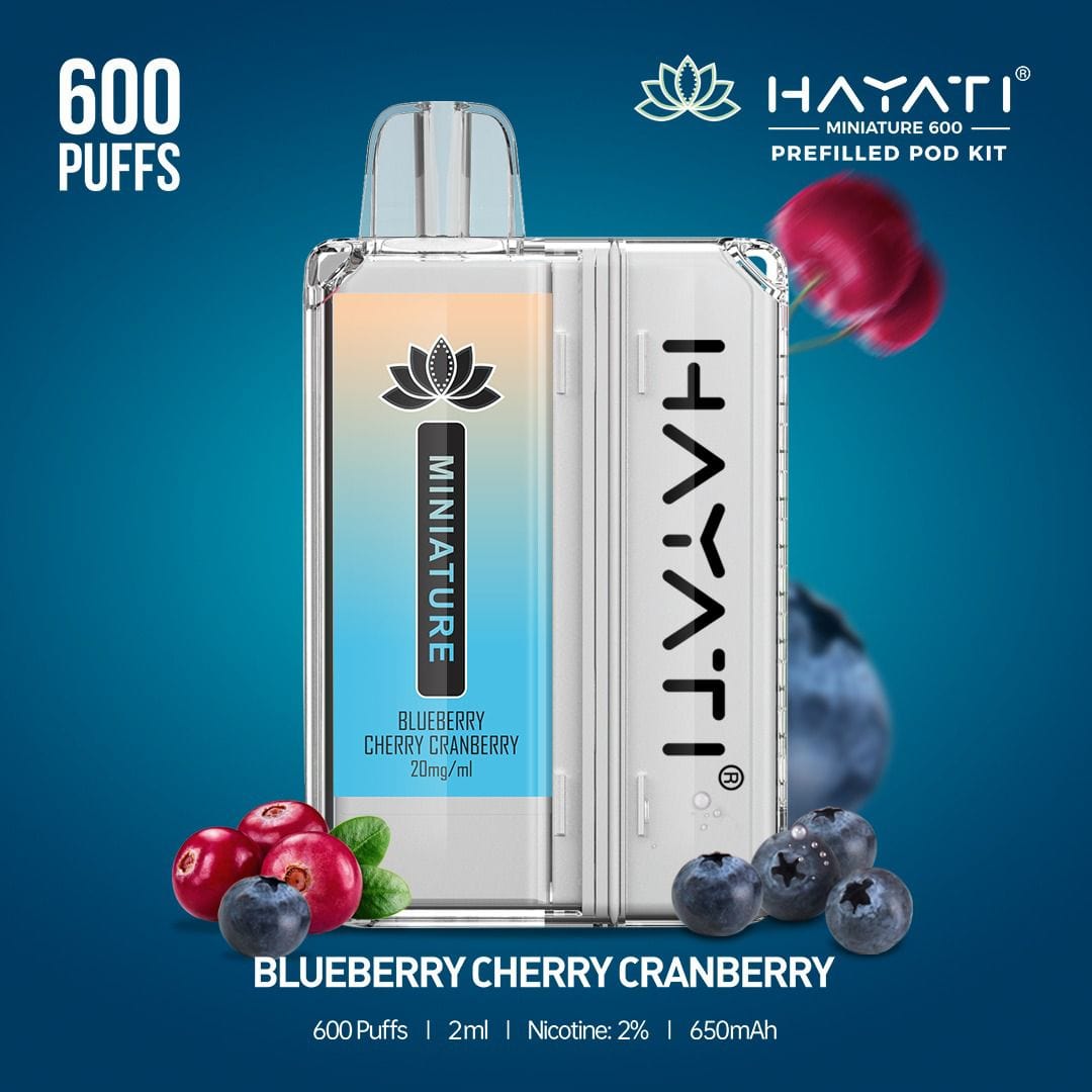 Hayati Miniature 600 Prefilled Pod Kit - Box of 5 - Best Vape Wholesale