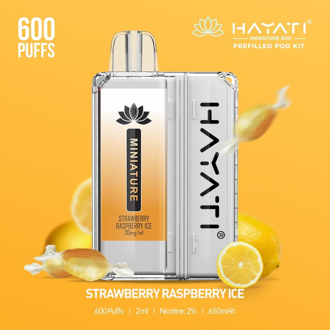 Hayati Miniature 600 Prefilled Pod Kit - Box of 5 - Best Vape Wholesale