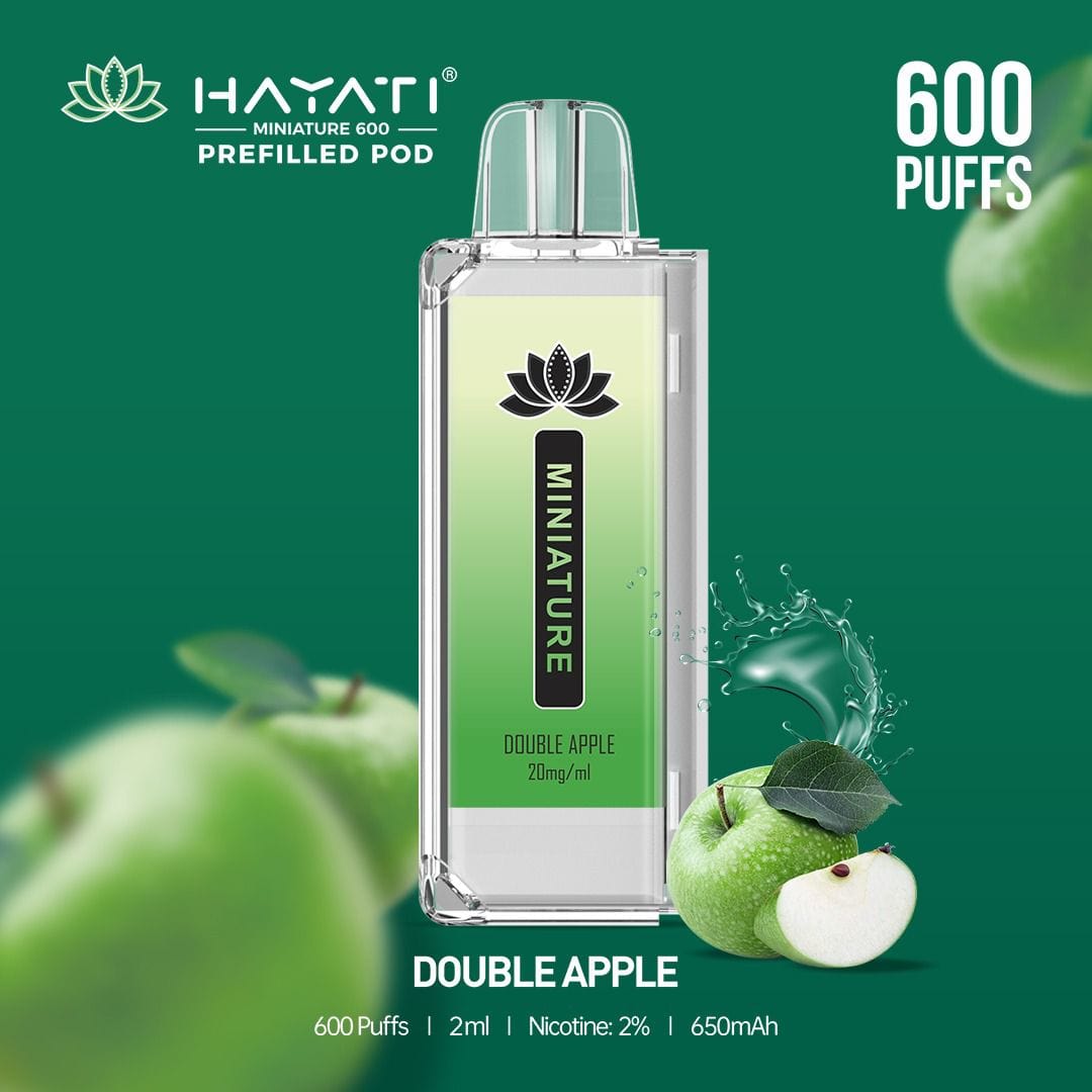 Hayati Miniature 600 Prefilled Replacement Pods - Box of 10 - Best Vape Wholesale